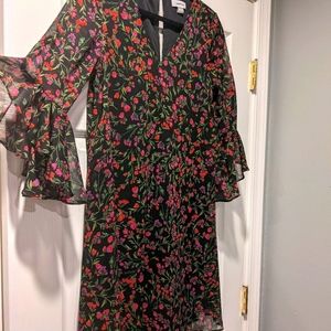 Floral Dress Calvin Klein Size 4 NWT